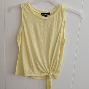 Yellow tank top